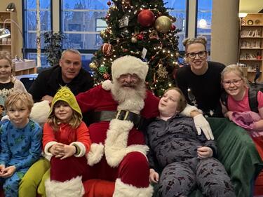 Santa at Bondar